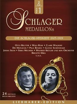 Various - Schlagermedaillons 1-Die Schlager Steinzeit 1905-19