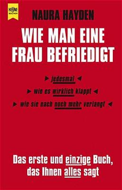 Wie man eine Frau befriedigt