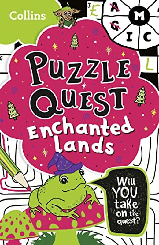 Puzzle Quest Enchanted Lands: Solve more than 100 puzzles in this adventure story for kids aged 7+
