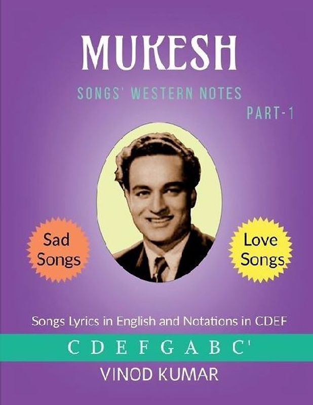 MUKESH Songs Western Notes