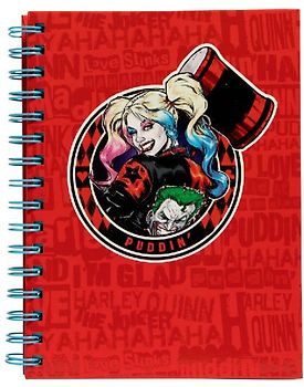 DC Comics: Harley Quinn Spiral Notebook