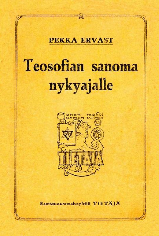 Teosofian sanoma nykyajalle
