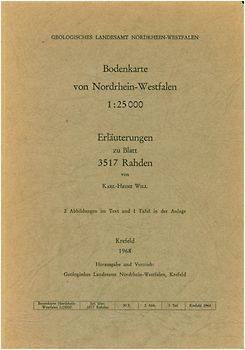 Bodenkarten von Nordrhein-Westfalen 1:25000 / Rahden