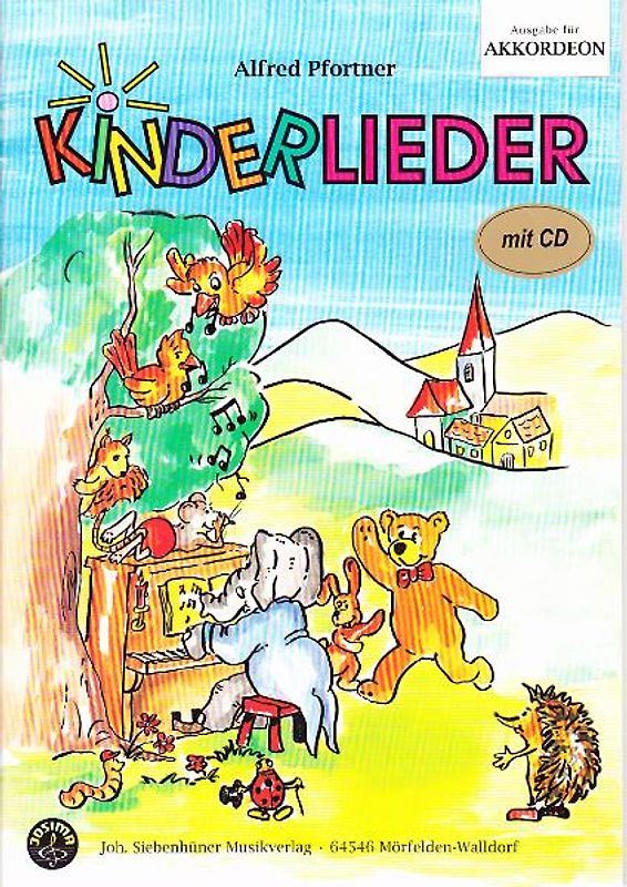 Kinderlieder, Akkordeon mit CD