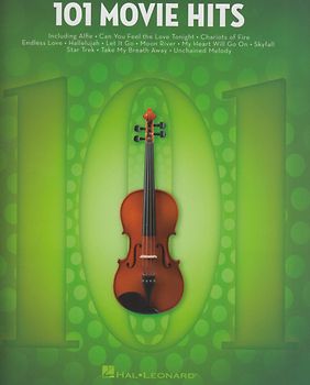 101 Movie Hits - For Violin: Noten, Sammelband für Violine - Hal Leonard [Softcover]