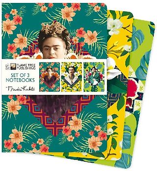 Frida Kahlo Set of 3 Standard Notebooks
