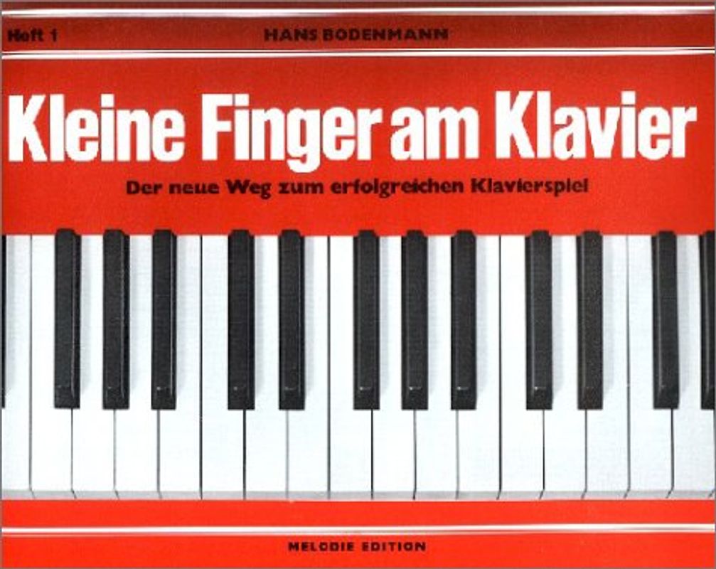 Kleine Finger am Klavier, H.1 - Hans Bodenmann