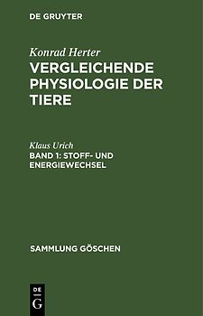 Vergleichende Physiologie der Tiere