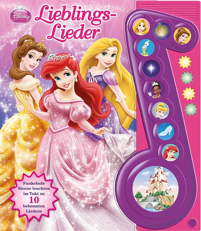 De-Luxe-Liederbuch, Disney Prinzessin, Lieblings-Lieder
