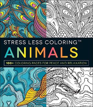 Stress Less Coloring: Animals