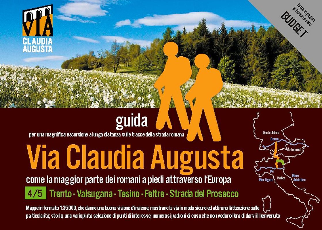 trekking VIA CLAUDIA AUGUSTA 4/5 Altinate BUDGET