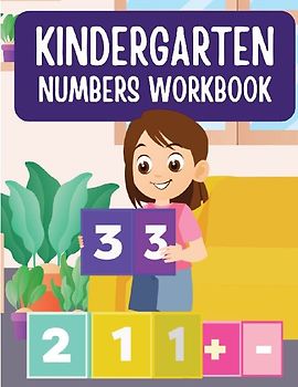 Fun and Colorful Kindergarten Math Numbers Workbook