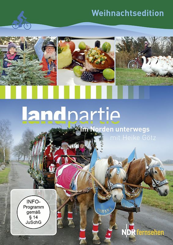 Landpartie: Im Norden unterwegs - Weihnachtsedition [2 Discs] DVD
