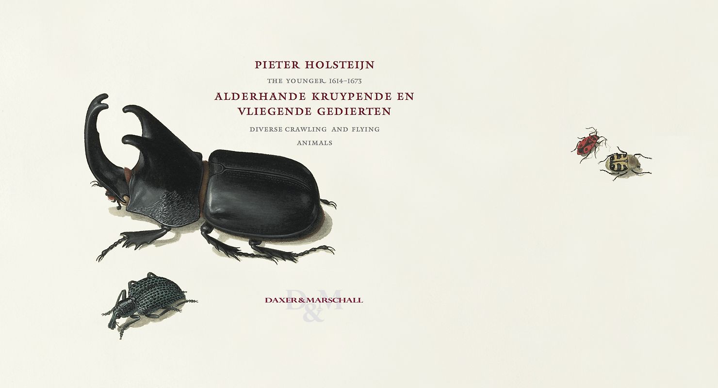 Pieter Holsteijn The Younger 1614-1673. Alderhande kruypende en vliegende gedierten. Diverse Crawling and Flying Animals