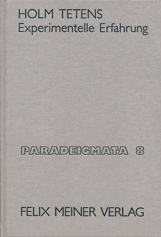 Experimentelle Erfahrung