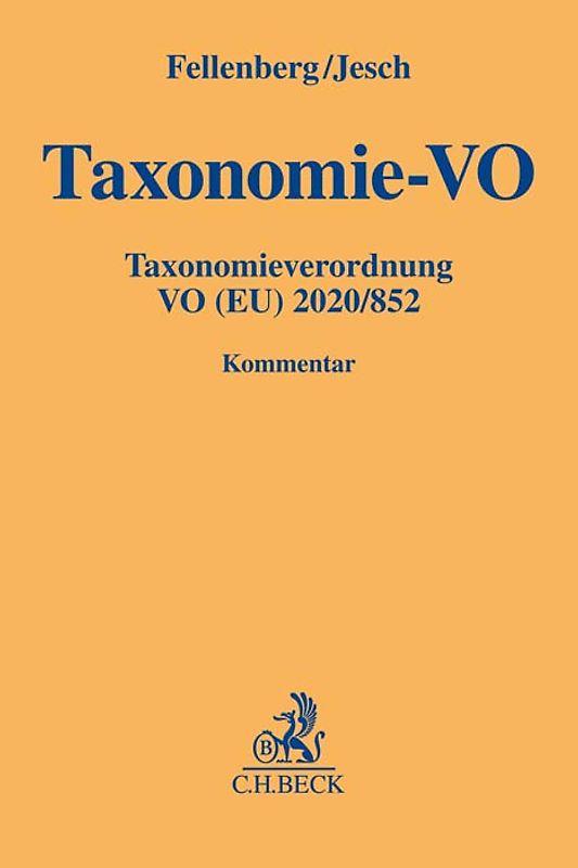 Taxonomie-Verordnung. Taxonomie-VO