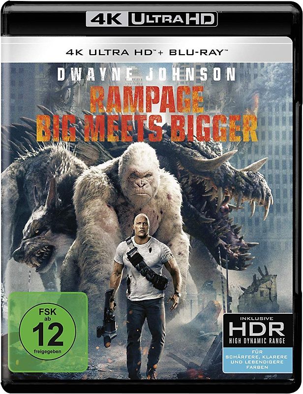 Rampage - Big Meets Bigger [inkl. Blu-ray] 4K Ultra HD Blu-ray
