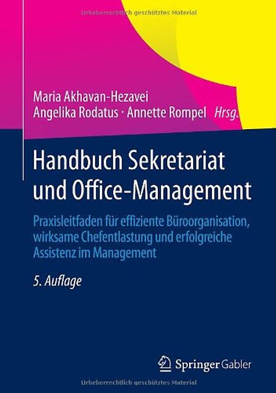 Handbuch Sekretariat und Office-Management