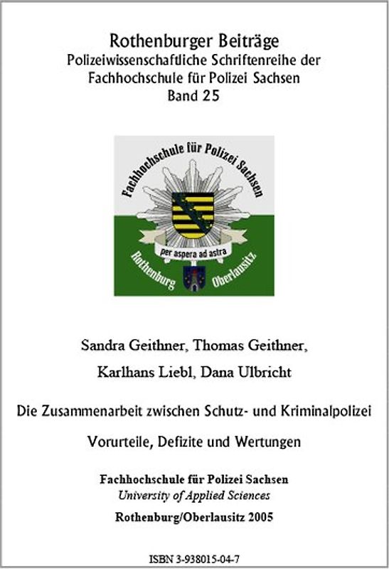 Die Zusammenarbeit zwischen Schutz- und Kriminalpolizei