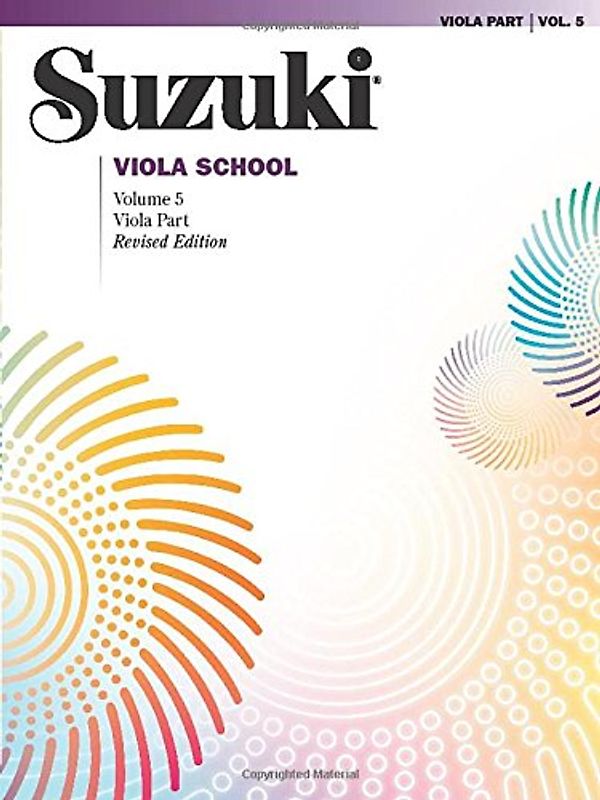 Suzuki Viola School Viola Part, Volume 5 (Revised)