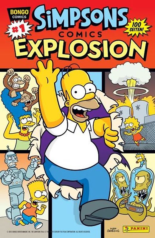 Simpsons Comics Explosion