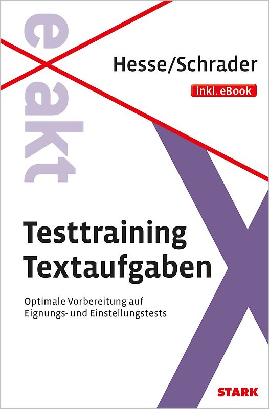 STARK Hesse/Schrader: EXAKT - Testtraining Textaufgaben + eBook