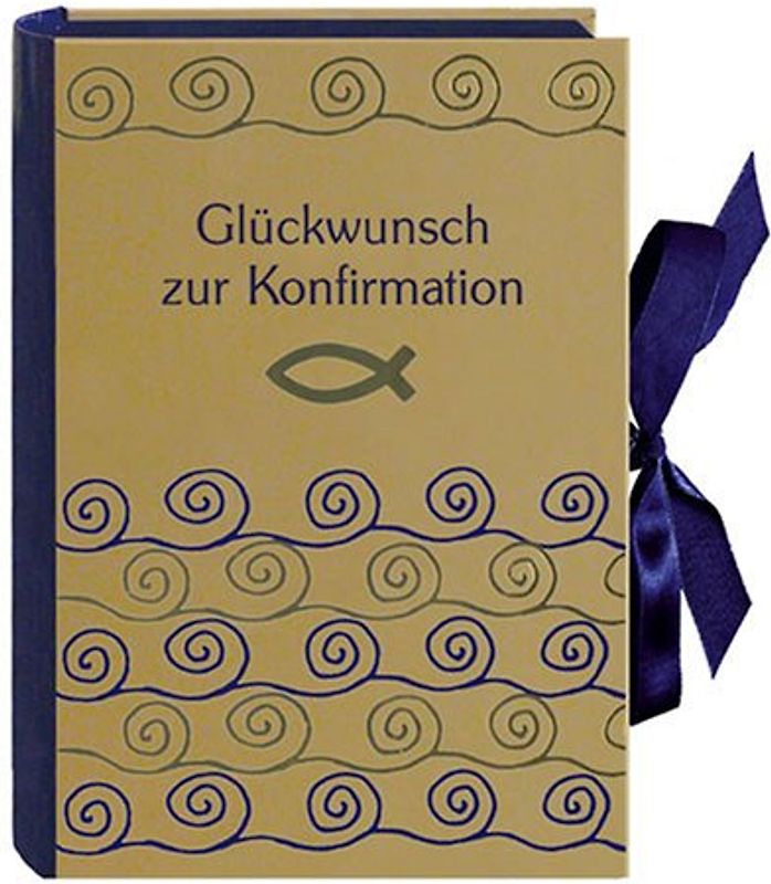 Glückwunsch zur Konfirmation - Buch-Schatzkästchen