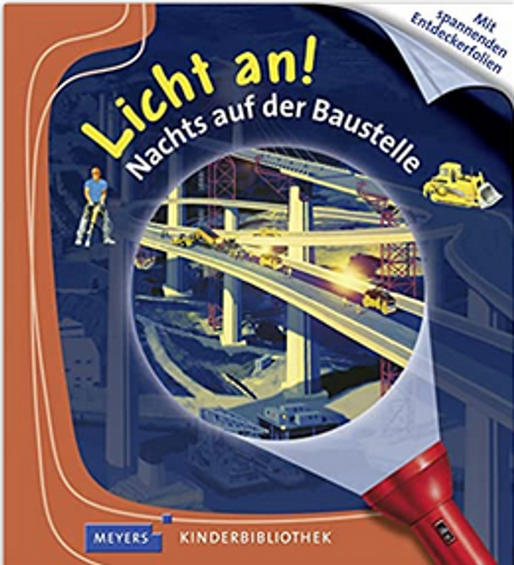Nachts auf der Baustelle