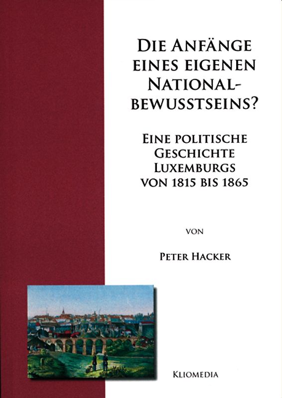 Die Anfänge eines eigenen Nationalbewußtseins?