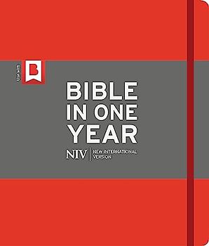 NIV Journalling Bible in One Year: Red