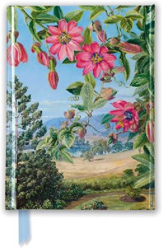 Kew Gardens: Marianne North: View in Brisbane Botanic Garden (Foiled Pocket Journal)