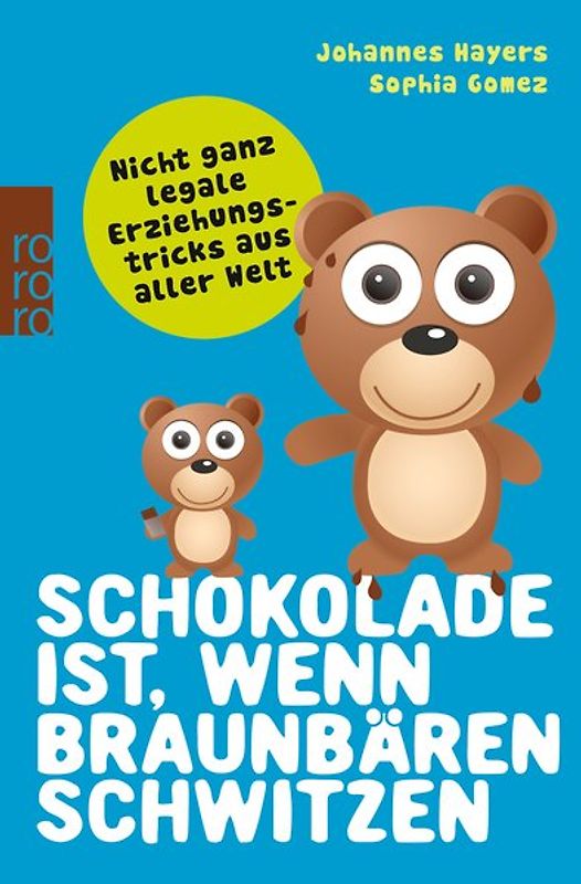 Schokolade ist, wenn Braunbären schwitzen