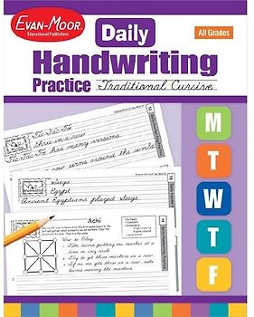 Daily Handwriting Traditional Cursive Te