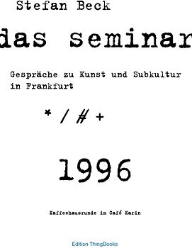 Das Seminar