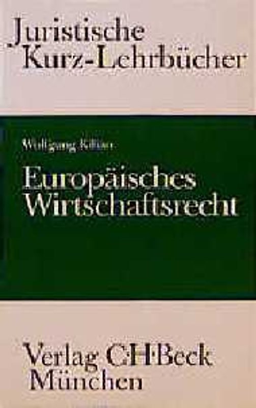 Europäisches Wirtschaftsrecht
