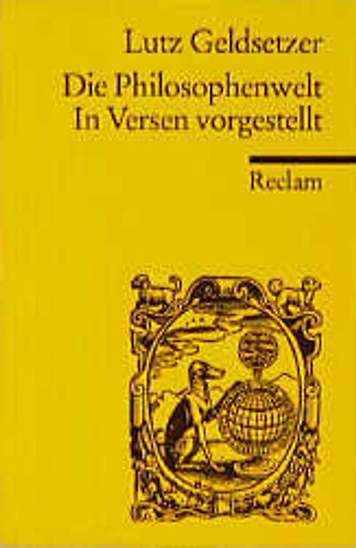 Die Philosophenwelt, in Versen vorgestellt