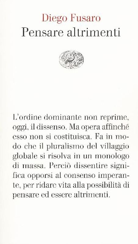 Pensare altrimenti