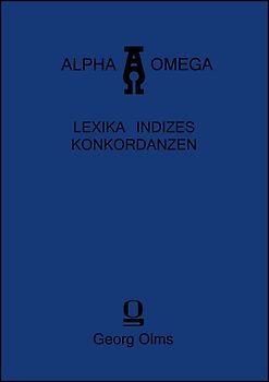 Concordancía Calderoniana / Konkordanz zu CalderónTeil III: Dramas