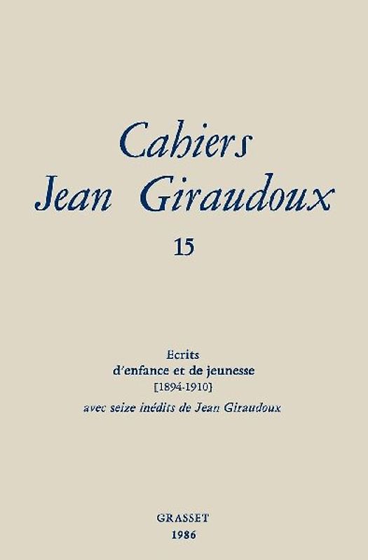 Cahiers numéro 15