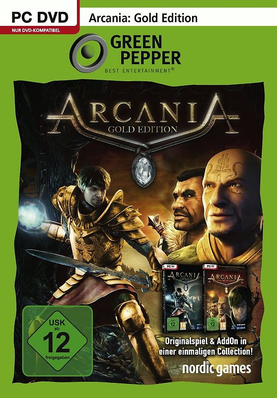 ArcaniA: Gothic 4 [Gold Edition inkl. AddOn Fall of Setarrif, Green Pepper] PC Spiele
