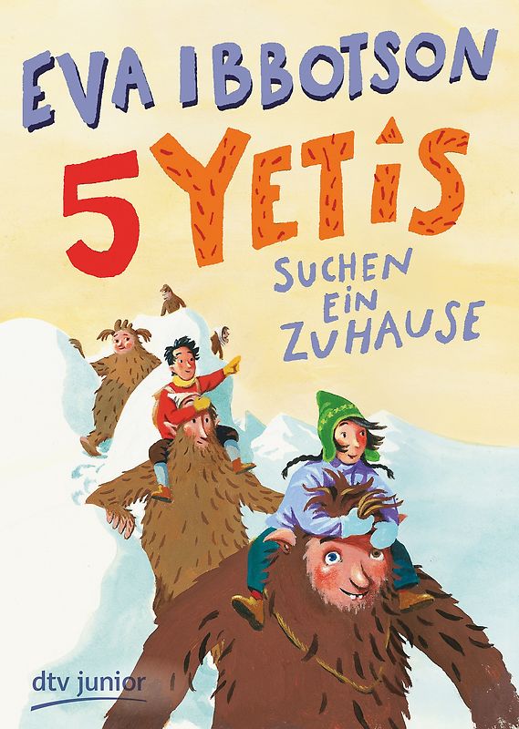 Fünf Yetis suchen ein Zuhause