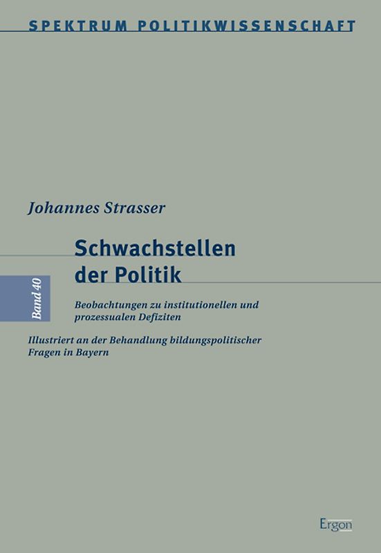 Schwachstellen der Politik