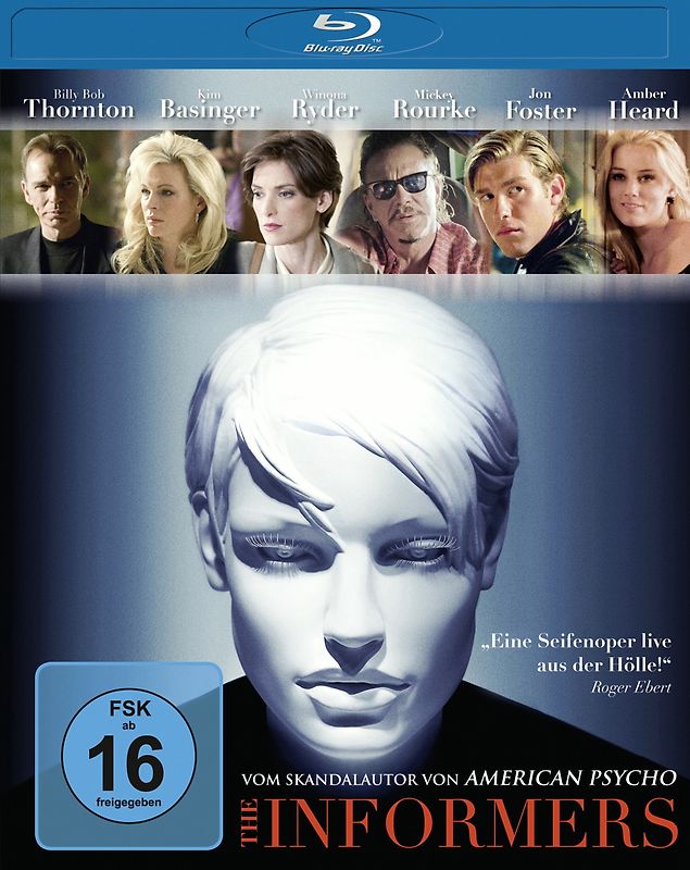 The Informers Blu-ray Disc