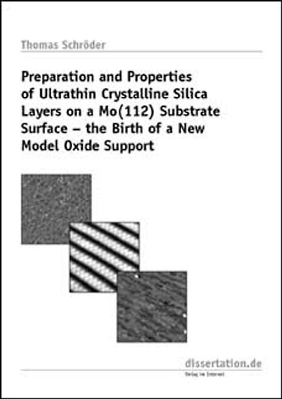 Preparation and Properties of Ultrathin Crystalline Silica Layers on a Mo (112) Substrate Surface the Birth of a New Model Oxide Support