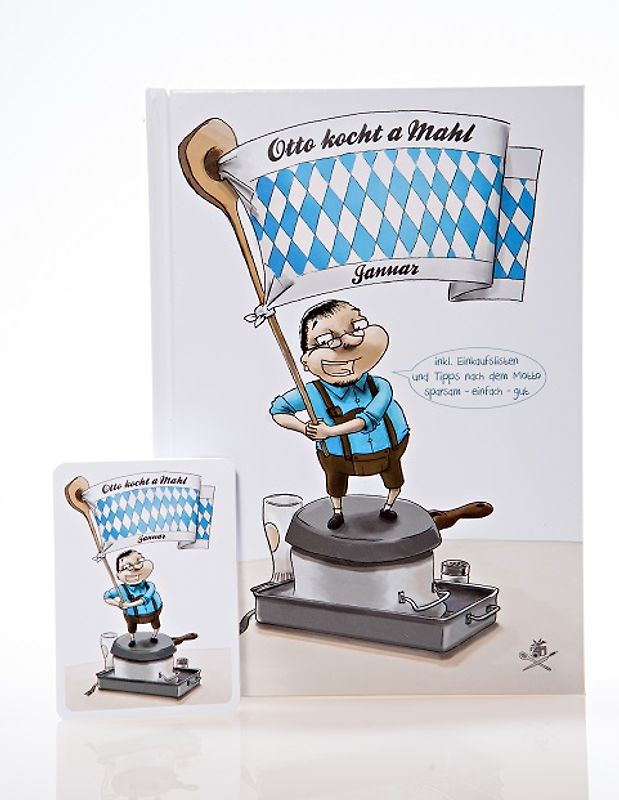 Otto kocht a Mahl Januar