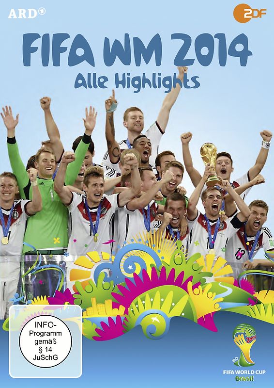 FIFA WM 2014 - Alle Highlights DVD