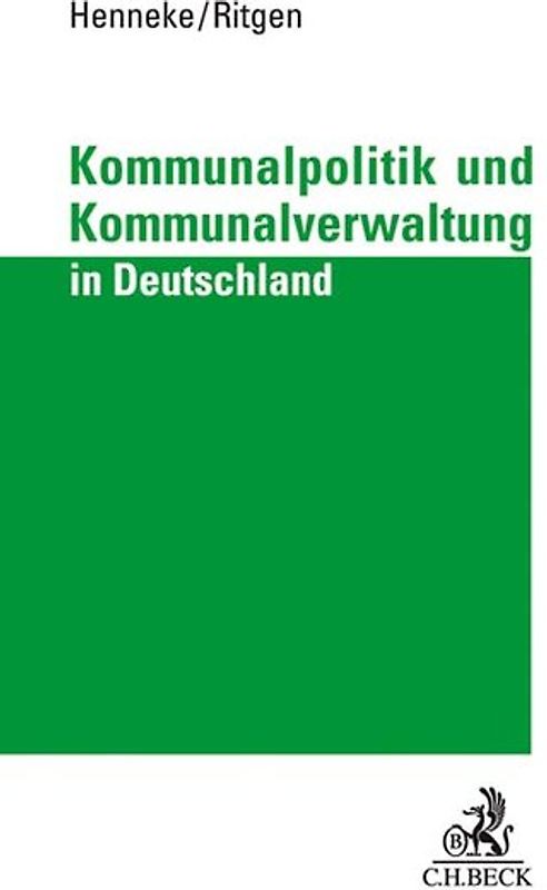 Kommunalpolitik und Kommunalverwaltung in Deutschland