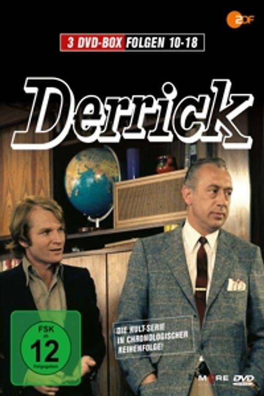 Derrick - Folge 10-18 (3 Discs) DVD