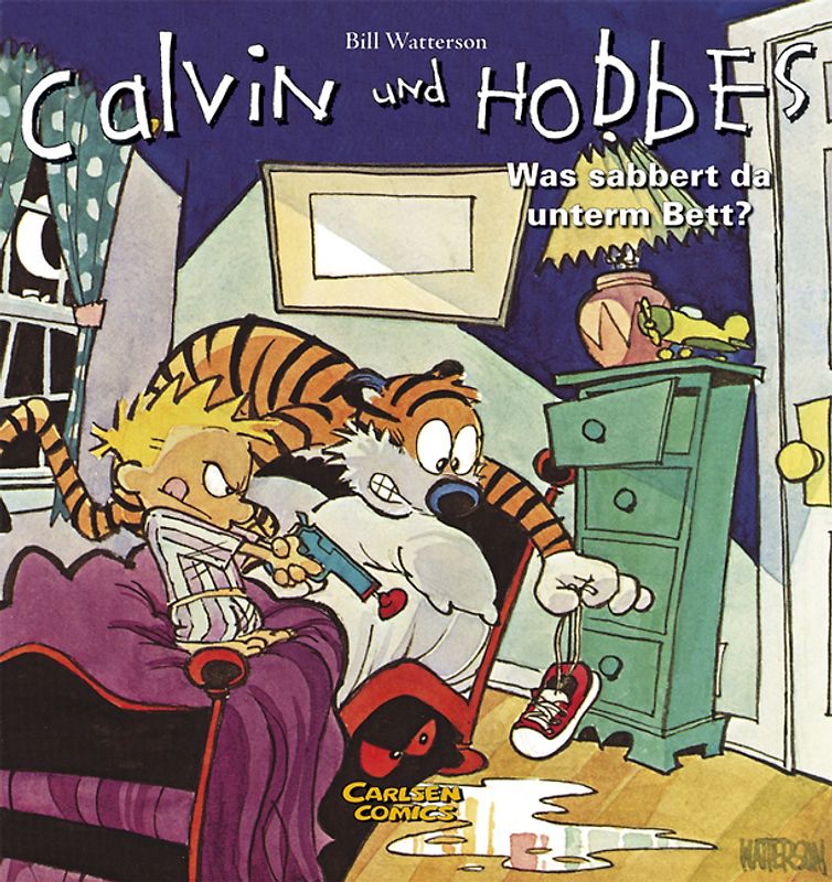 Calvin und Hobbes 2: Was sabbert da unter dem Bett?
