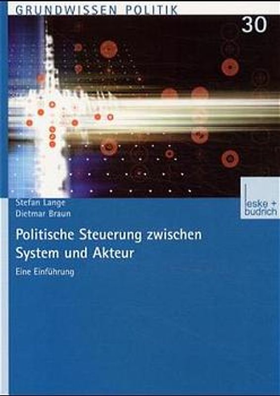 Politische Steuerung zwischen System und Akteur